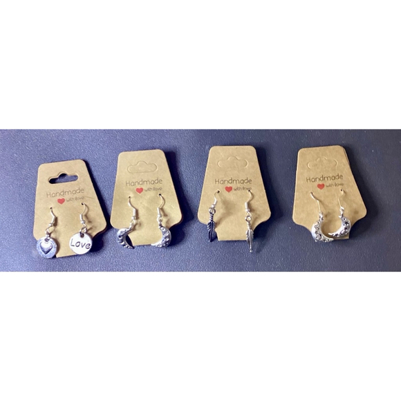 Handmade Silver Earrings! Hypoallergenic🫶 - Picture 3 of 3